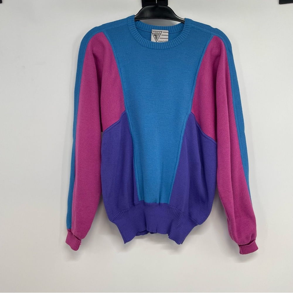 Vintage Tyrolia Sweater Retro 80s 90s Festival Women Size L